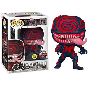 Funko Pop! Marvel Venom Corrupted Venom 517 Exclusivo Glow