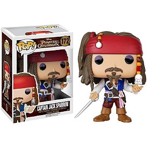 Funko Pop! Filme Piratas do Caribe Captain Jack Sparrow 172