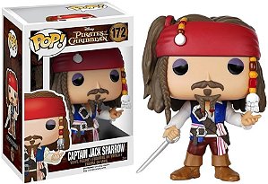 Funko Pop! Filme Piratas do Caribe Captain Jack Sparrow 172