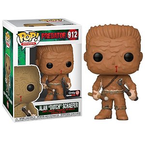 Funko Pop! Filme O Predador Alan Dutch Schaefer 912 Exclusivo