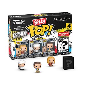 Funko Pop! Bitty Pop TV Friends Phoebe Buffay, Monica Geller, Chandler Bing + Surpresa