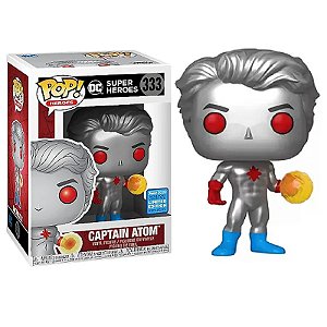 Funko Pop! Heroes Dc Super Heroes Captain Atom 333 Exclusivo