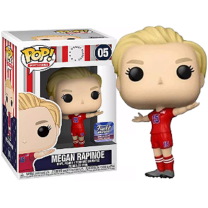 Funko Pop! Football / Futebol Sports Legends Megan Rapinoe 05 Exclusivo