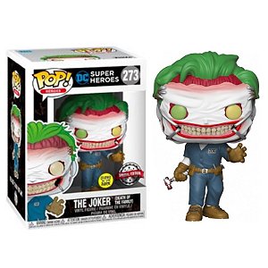 Funko Pop! Dc Comics Super Heroes Coringa The Joker 273 Exclusivo Glow