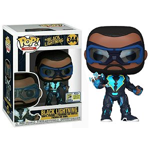 Funko Pop! DC Comics Black Lightning /Raio Negro Black Lightning 344 Exclusivo