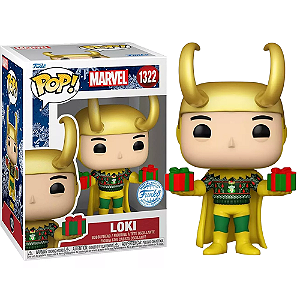 Funko Pop! Marvel Loki 1322 Exclusivo Natal