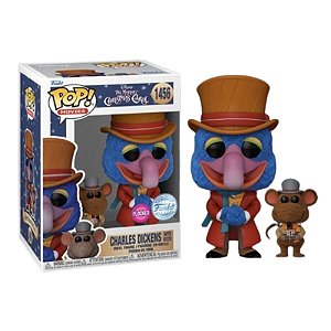 Funko Pop! Filme The Muppets Charles Dickens 1456 Exclusivo Flocked