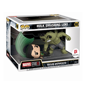 Funko Pop! Movie Moments Marvel Hulk Smashing Loki 362 Exclusivo