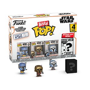 Funko Bitty Pop! Television Star Wars 4 Pack Heavy, The Armorer, Bo-Katan Kryze + Surpresa