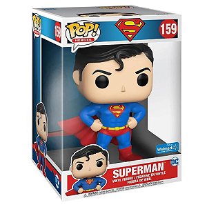 Funko Pop! DC Comics Superman 159 Exclusivo 10 Polegadas