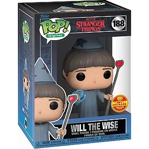 Funko Pop! Digital NFT Television Stranger Things Will The Wise 188 Exclusivo