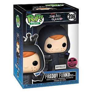 Funko Pop! Digital NFT Television Squid Game Freddy Funko As The Front Man 239 Exclusivo