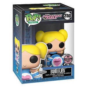Funko Pop! Digital NFT As Meninas Superpoderosas Lindinha Bubbles 230 Exclusivo 1900 Pcs