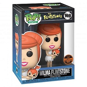 Funko Pop! Digital NFT Animation The Flintstones Wilma Flintstones 169 Exclusivo