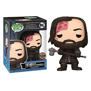 Funko Pop! Digital NFT Television Game Of Thrones The Hound 91 Exclusivo