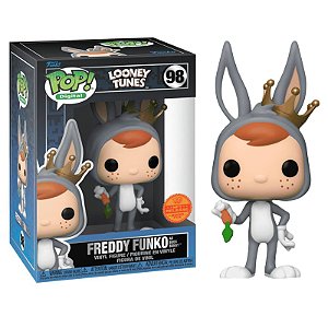 Funko Pop! Digital NFT Looney Tunes Freddy Funko As Bugs Bunny 98 Exclusivo