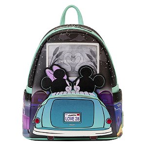 Loungefly Mini Backpack Mickey & Minnie Date Night Drive Exclusivo