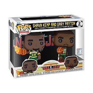 Funko Pop! Basketball NBA Shawn Kemp And Gary Payton 2 Pack