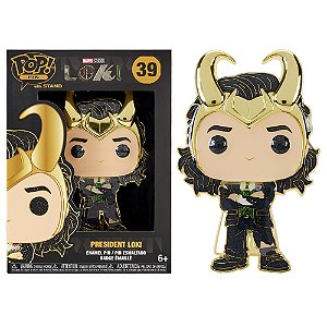 Funko Pop Pin! Marvel Loki President Loki 39