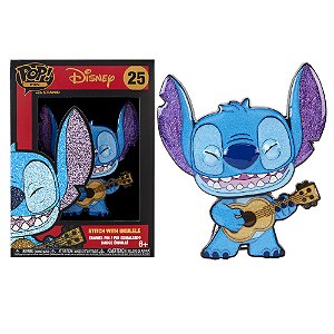 Funko Pop Pin! Disney Lilo & Stitch Stitch With Ukulele 25