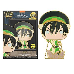 Funko Pop Pin! Animation Avatar The Last Airbender Toph 56 Exclusivo Glow