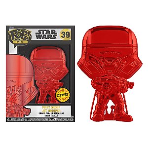 Funko Pop Pin! Television Star Wars First Order Jet Trooper 39 Exclusivo Chase