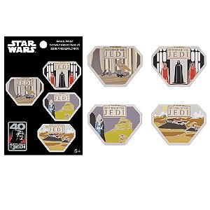 Funko Pop Pin! Television Star Wars 4 Pack