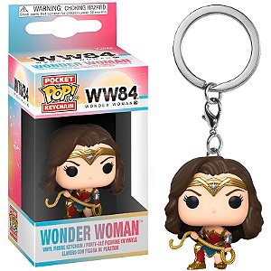 Funko Pop! Keychain Chaveiro DC Comics Wonder Woman Mulher Maravilha