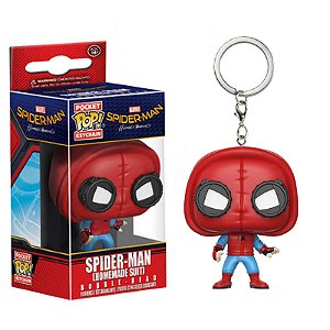 Funko Pop! Keychain Chaveiro Filme Spider Man Homecoming Spider Man Home Suit