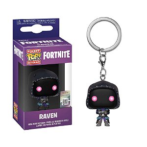Funko Pop! Keychain Chaveiro Games Fortnite Raven Exclusivo