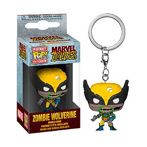 Funko Pop! Keychain Chaveiro Marvel Zombies Zombie Wolverine