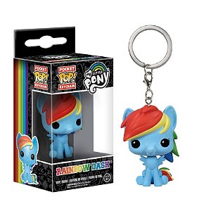 Funko Pop! Keychain Chaveiro My Little Pony Rainbow Dash