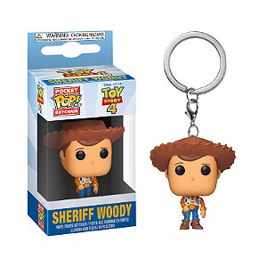 Funko Pop! Keychain Chaveiro Toy Story 4 Sheriff Woody