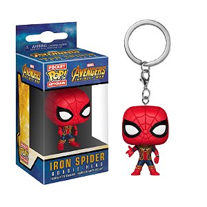 Funko Pop! Keychain Chaveiro Marvel Avengers Infinity War Iron Spider