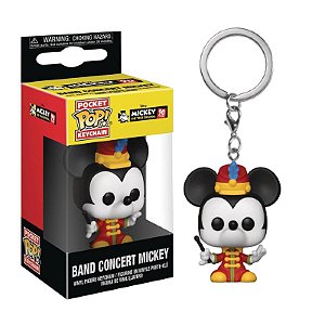 Funko Pop! Keychain Chaveiro Mickey The True Original 90 Years Band Concert Mickey