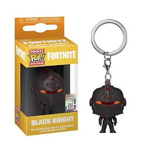 Funko Pop! Keychain Chaveiro Games Fortnite Black Knight Exclusivo