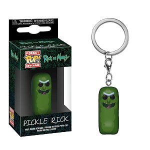 Funko Pop! Keychain Chaveiro Rick And Morty Pickle Rick