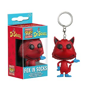 Funko Pop! Keychain Chaveiro Dr. Seuss Fox In Socks