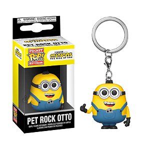 Funko Pop! Keychain Chaveiro Minions Pet Rock Otto
