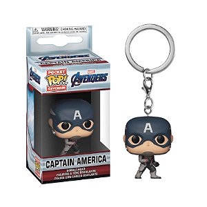 Funko Pop! Keychain Chaveiro Marvel Avengers Captain America