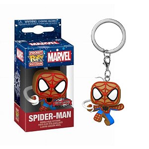 Funko Pop! Keychain Chaveiro Marvel Spider Man Exclusivo