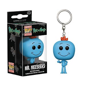 Funko Pop! Keychain Chaveiro Rick And Morty Mr Meeseeks