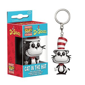 Funko Pop! Keychain Chaveiro Dr Seuss Cat In The Hat
