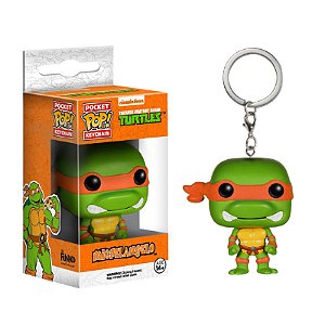Funko Pop! Keychain Chaveiro Teenage Mutant Ninja Turtles Michelangelo