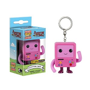 Funko Pop! Keychain Chaveiro Adventure Time Blushing BMO Exclusivo