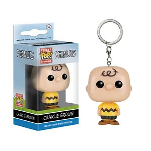 Funko Pop! Keychain Chaveiro Peanuts Charlie Brown