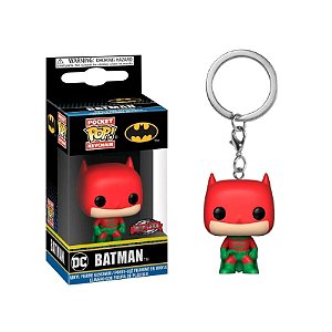 Funko Pop! Keychain Chaveiro DC Batman Holiday Exclusivo