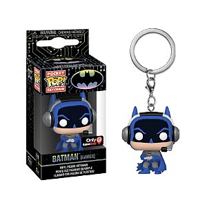 Funko Pop! Keychain Chaveiro DC Batman Gamer Exclusivo