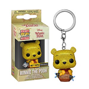 Funko Pop! Keychain Chaveiro Disney Winnie the Pooh Exclusivo Diamond