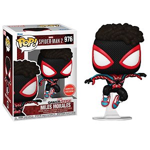 Funko Pop! Marvel Game Homem Aranha / Spider Man Miles Morales 976 Exclusivo